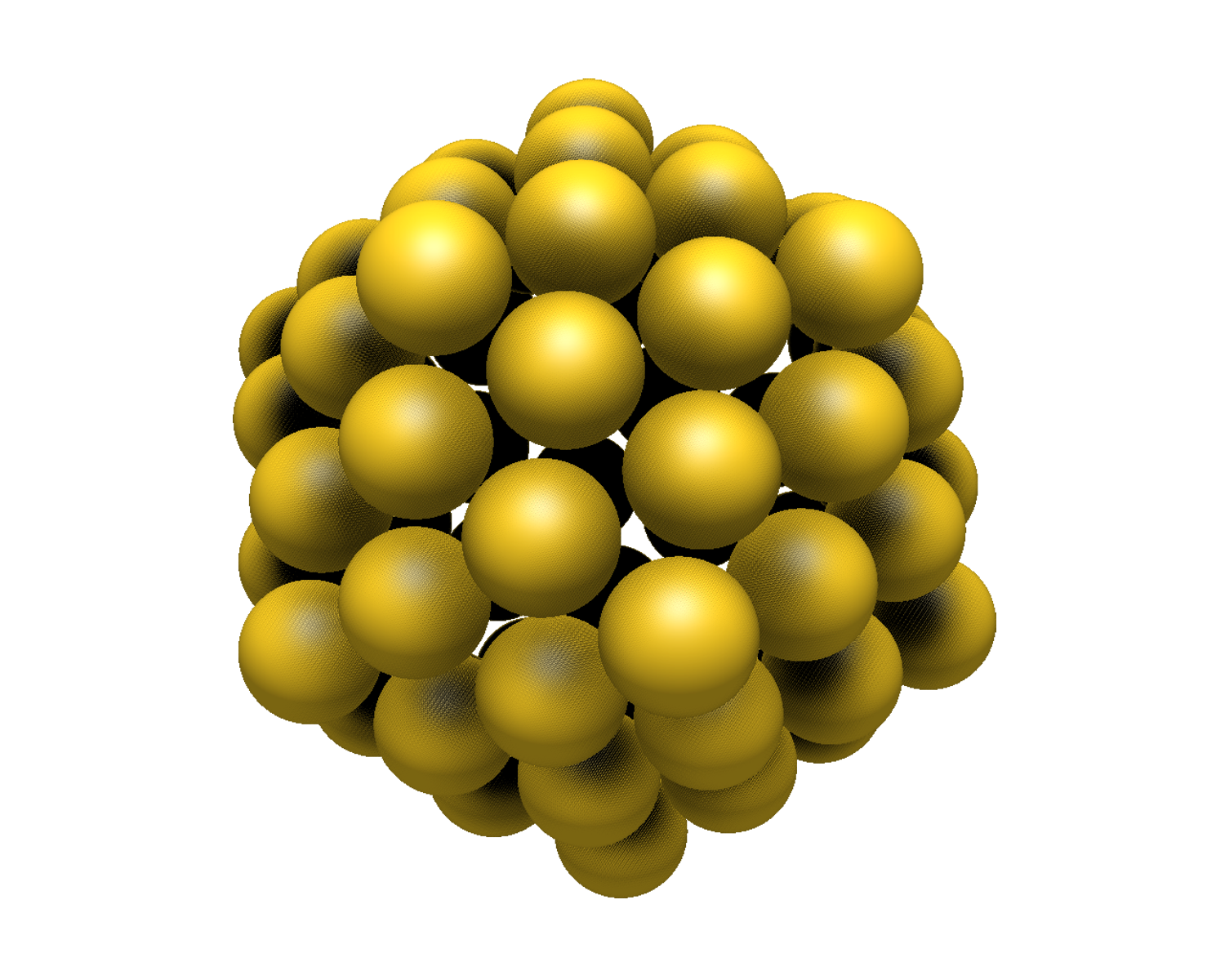 A gold nanoparticle