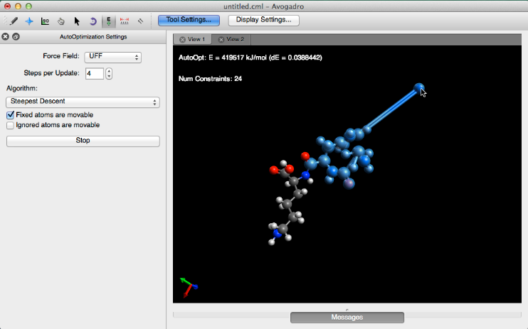 Manual Avogadro Herramientas Avogadro